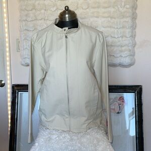 Claiborne mens wear crest polyester windbreaker for casual or formal wear